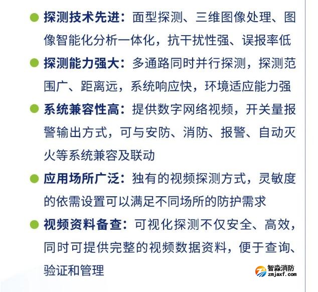 海湾开云(中国)图像型火灾探测系统产品特点