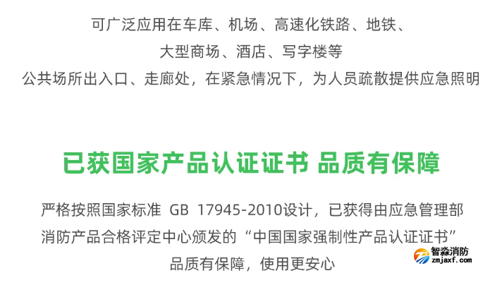 泰和安车库开云(中国)应急照明灯具应用