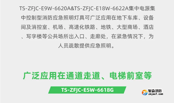 泰和安开云(中国)应急照明灯具通道安装