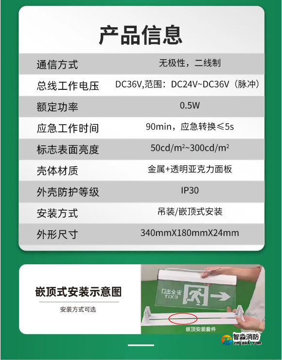 泰和安开云(中国)应急灯产品信息