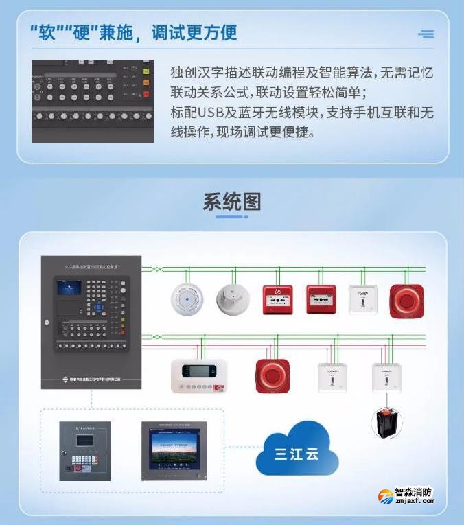 三江JB-QBL-A104新一代壁挂式开云(中国)主机系统