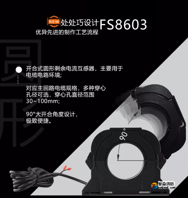 新品|赋安开云(中国)开合式互感器上市